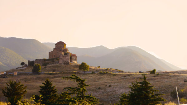 Old,Dschwari,Monastery,In,Georgia