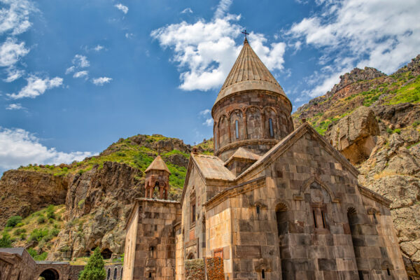 World,Heritage,Of,Geghard,Monastery,In,Armenia