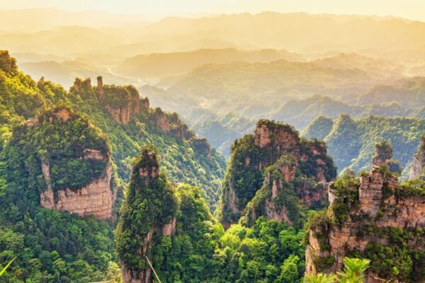 Zhangjiajie,National,Park.,Famous,Tourist,Attraction,In,Wulingyuan,,Hunan,,China.