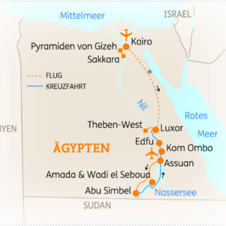 Rundreise Ägypten: Höhepunkte auf dem Nil & dem Nassersee 2026 | Erlebnisrundreisen.de