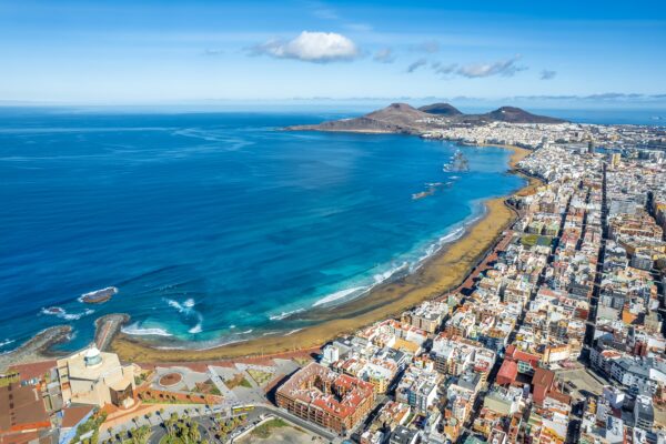 Panoramic,View,Of,Las,Palmas,,Gran,Canaria,,Canary,Islands,,Spain