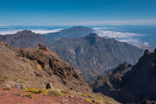 Volcanic,Landscape,In,Roque,De,Los,Muchachos,,Highest,Peak,Of