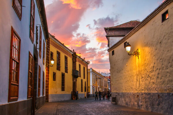 The,Historical,Street,In,Town,Of,La,Laguna,,Tenerife