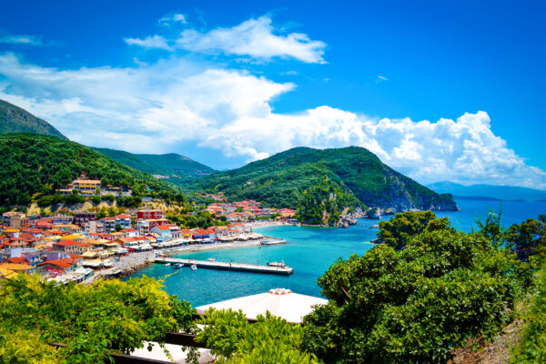 Parga,,A,Small,Greek,Village,Near,The,Ionian,Sea,,Greece.