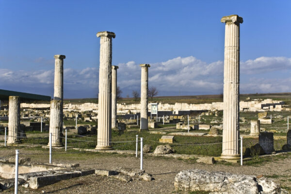 Ancient,Pella,At,Macedonia,,Greece,,Birthplace,Of,Alexander,The,Great