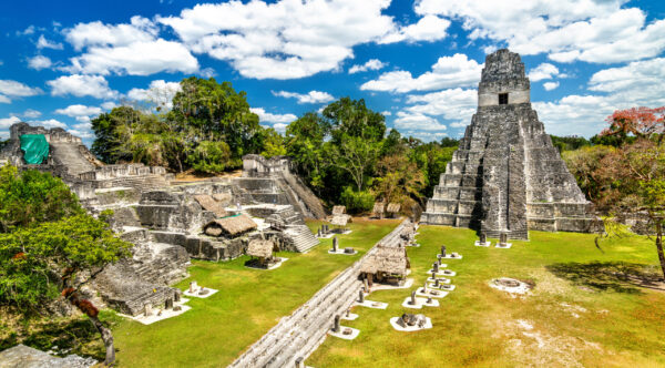 Temple,Of,The,Great,Jaguar,At,Tikal.,Unesco,World,Heritage