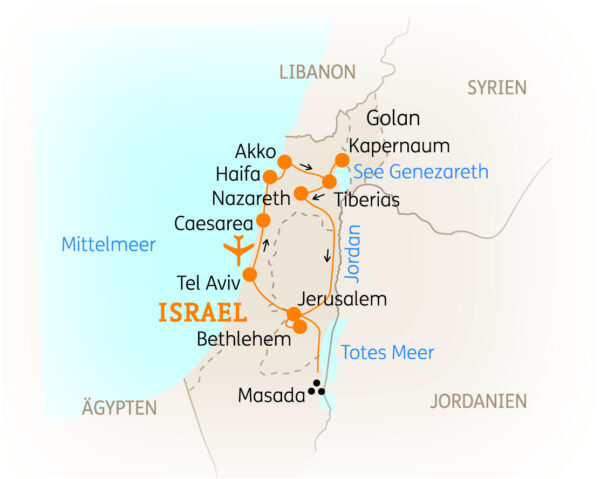 Stadt, Kultur & Kulinarisches Israel | Erlebnisrundreisen.de