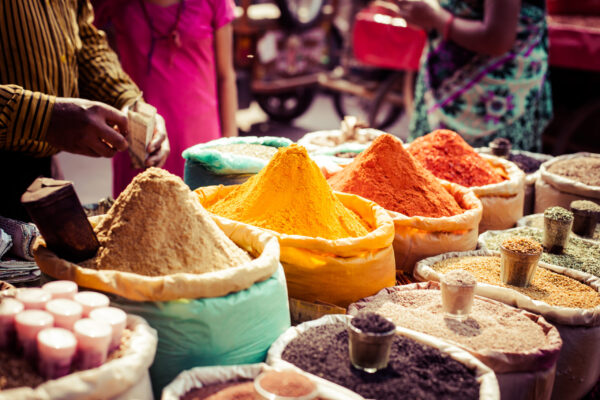Traditional,Spices,And,Dry,Fruits,In,Local,Bazaar,In,India.