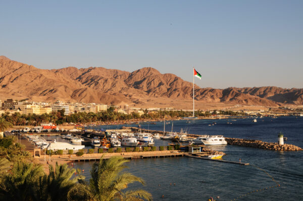 Jordan,Has,Nice,Beach,In,Aqaba,Port,Red,Sea
