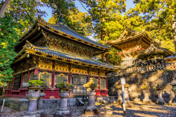 Toshogu,Shrine,At,Sunrise,,Nikko,,Japan.