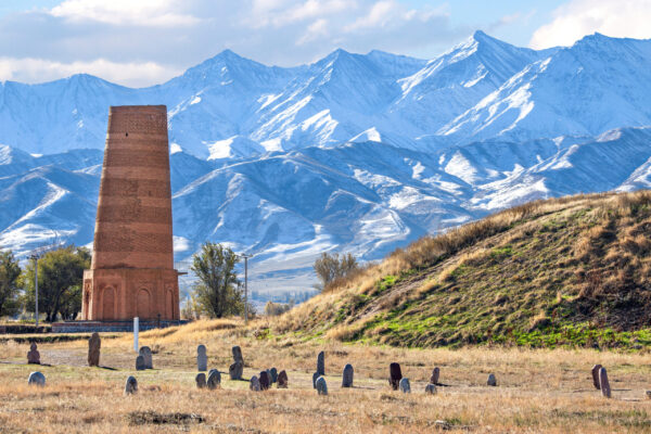 Burana,Tower,Which,Is,An,Old,And,Large,Minaret,In