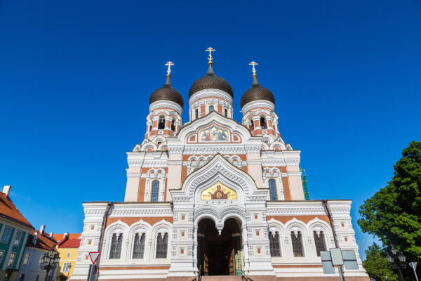 Alexander,Nevsky,Cathedral,In,Tallinn,In,A,Beautiful,Summer,Day,