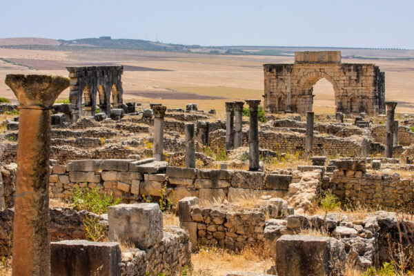 Roman,Ruins,In,Volubilis,,Meknes,Tafilalet,,Morocco