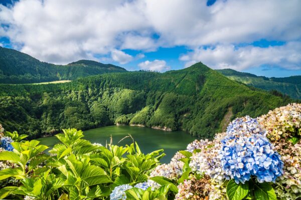 A,View,Towards,Lake,Santiago,On,The,Island,Of,San