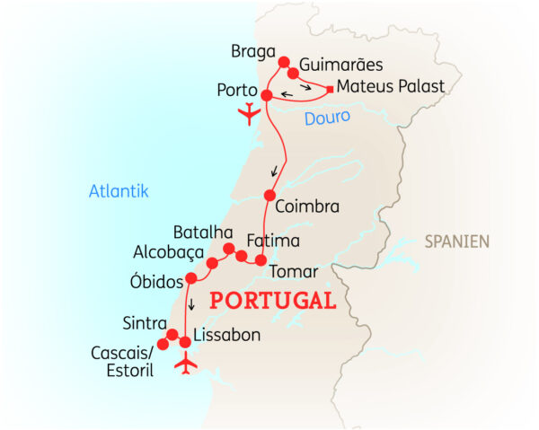 Stadt, Kultur & Kulinarisches Portugal | Erlebnisrundreisen.de