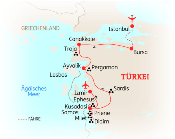 Stadt, Kultur & Kulinarisches Turkei | Erlebnisrundreisen.de