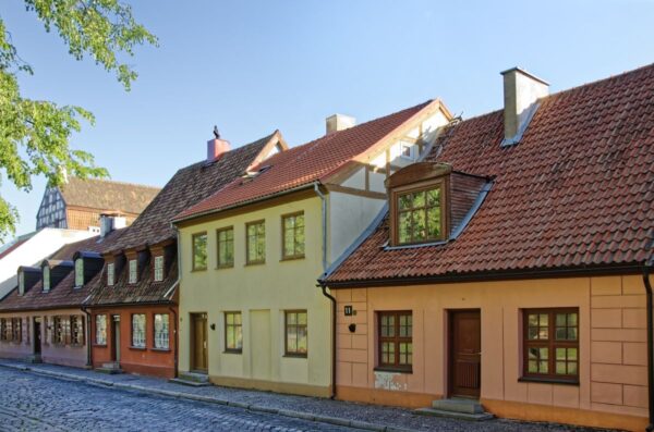 In der Altstadt von Klaipeda