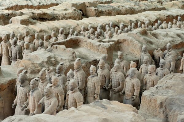 Terracotta,Army,,Guarded,The,First,Emperor,Of,China,,Qin,Shi