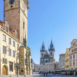 5 Tage Prag auf den Spuren Franz Kafkas: Altstädter Ring und Burg