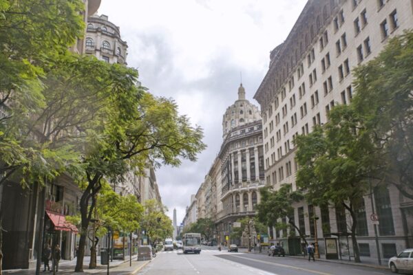 Unterwegs in den Straßen von Buenos Aires