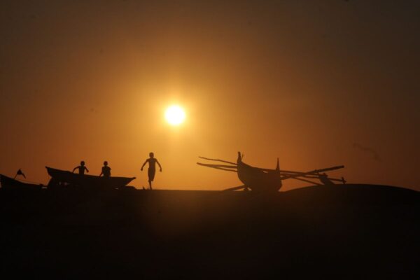 Abendstimmung in Morondava