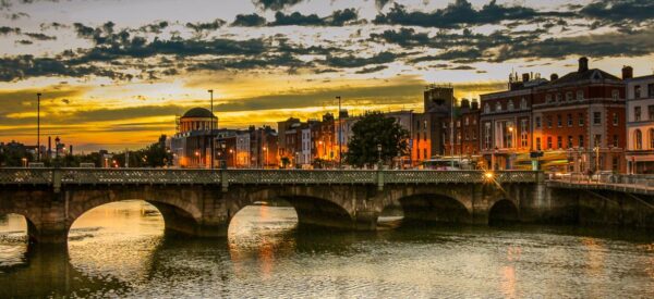 Abend in Dublin