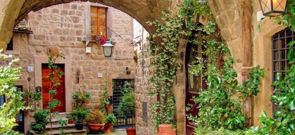 Gasse in Viterbo