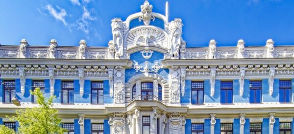 Jugendstil Architektur in Riga