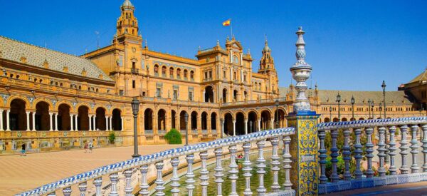 Plaza de Espana in Sevilla