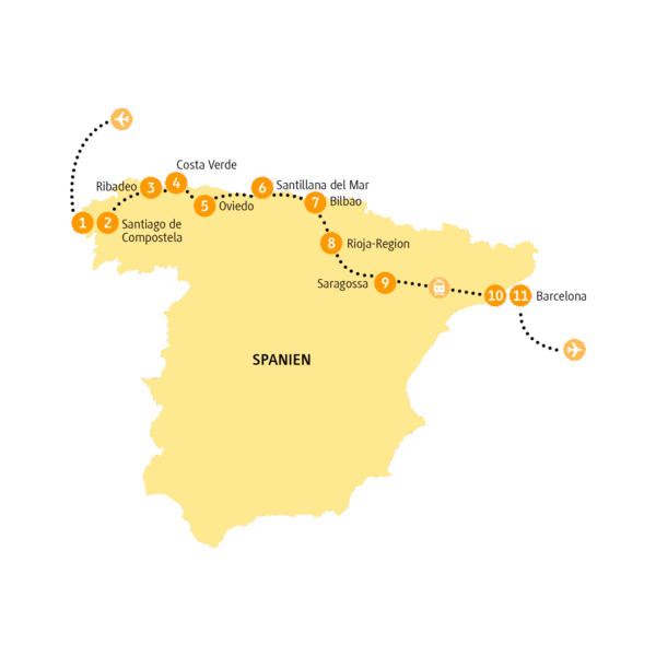Spanien Erlebnisreise mit höchstens 12 Gästen 2025 / 2026 | Erlebnisrundreisen.de