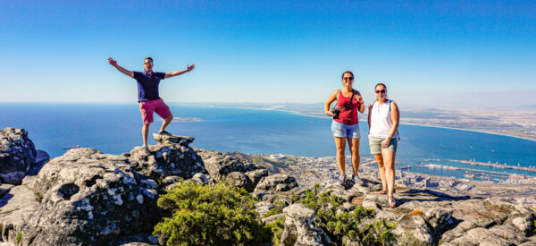 Auf dem Tafelberg über Kapstadt