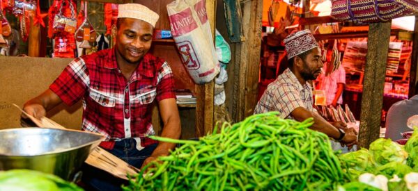 Marktstand in Stone Town