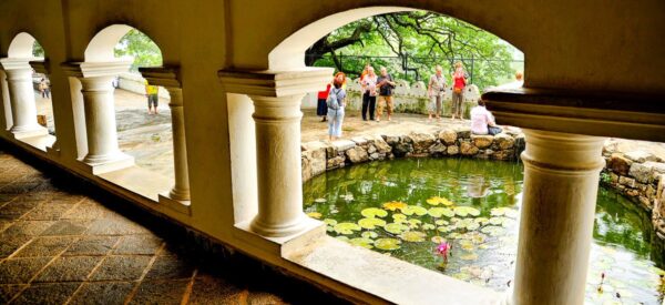 Ausblick in der Tempelanlage Dambulla