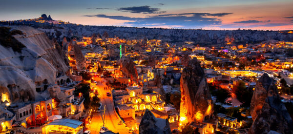 Göreme bei Sonnenuntergang
