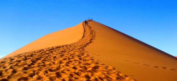 Spuren im Sand