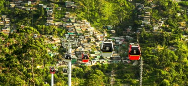 Seilbahn in Medellín