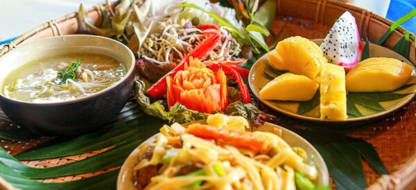 Traditionelle Küche in Laos