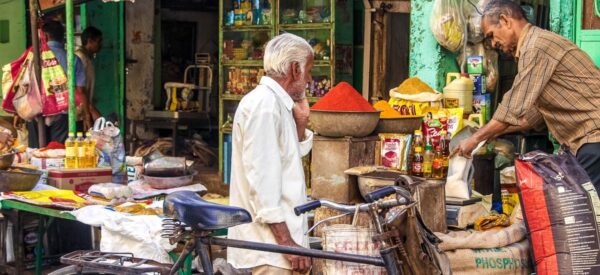 Strassenhändler in Udaipur