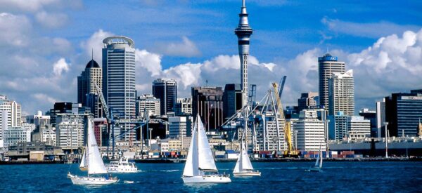 Hafen von Auckland