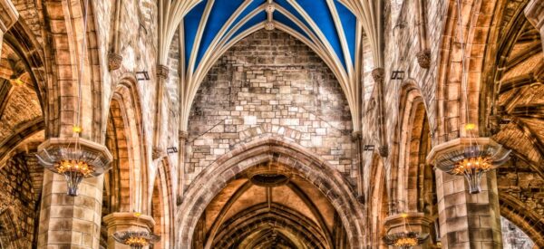 In der Kathedrale von Edinburgh