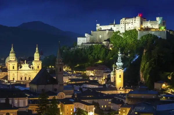 Abendstimmung in Salzburg - © Tourismus Salzburg GmbH - Erlebnisrundreisen.de