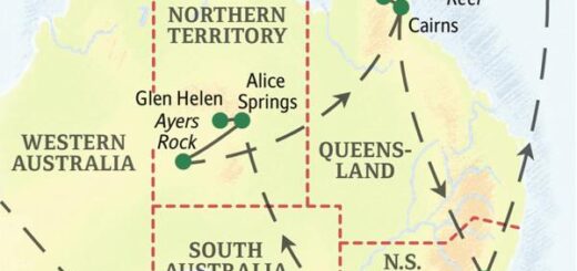 Reiseroute Australien – Höhepunkte des Kontinents 2026  | Tinta Tours Erlebnisreisen