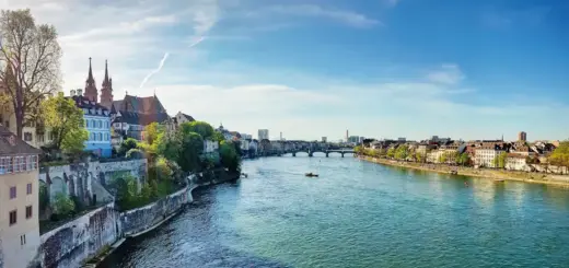 Panorama Rhein Basel - Lena Ulmann - Basel Tourismus / Lena Ulmann - Erlebnisrundreisen.de