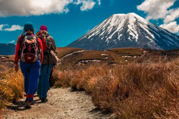 Wanderung zu den Tama-Seen mit Blick auf den Mount Ngauruhoe - Frank Brathering - Erlebnisrundreisen.de