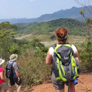 Aussicht bei Mai Chau - Nicole Kuhn - Erlebnisrundreisen.de