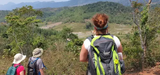 Aussicht bei Mai Chau - Nicole Kuhn - Erlebnisrundreisen.de
