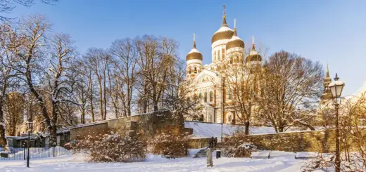 Alexander Nevsky Kathedrale im winterlichen Tallinn - dimbar76 - dimbar76 /Adobe.com - Erlebnisrundreisen.de
