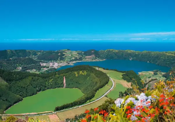 Miradouro von Sete Cidades - Turismo Acores/Gustav A. Wittich - © Turismo Açores / G. A. Wittich - Erlebnisrundreisen.de