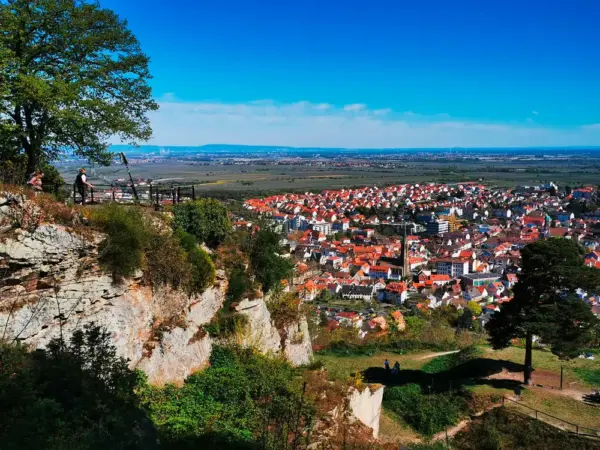 Blick auf Bad Dürkheim - Peter Bartel - Erlebnisrundreisen.de