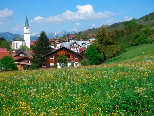 Blick auf Bad Hindelang - Andreas Happe - Erlebnisrundreisen.de